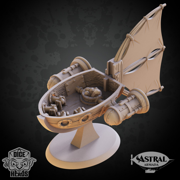 Trade Skiff Astral Ship (Large Version)