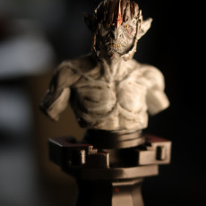 Picture of print of Orc Bust [Pre-Supported]