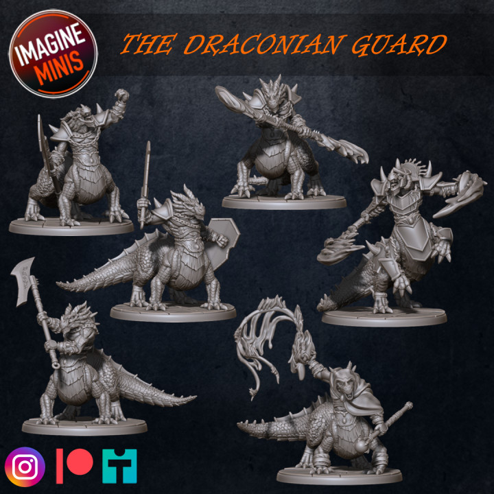 The Draconian Guard - Bundle image