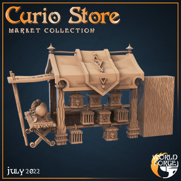 Curio Dealer Market Stall image