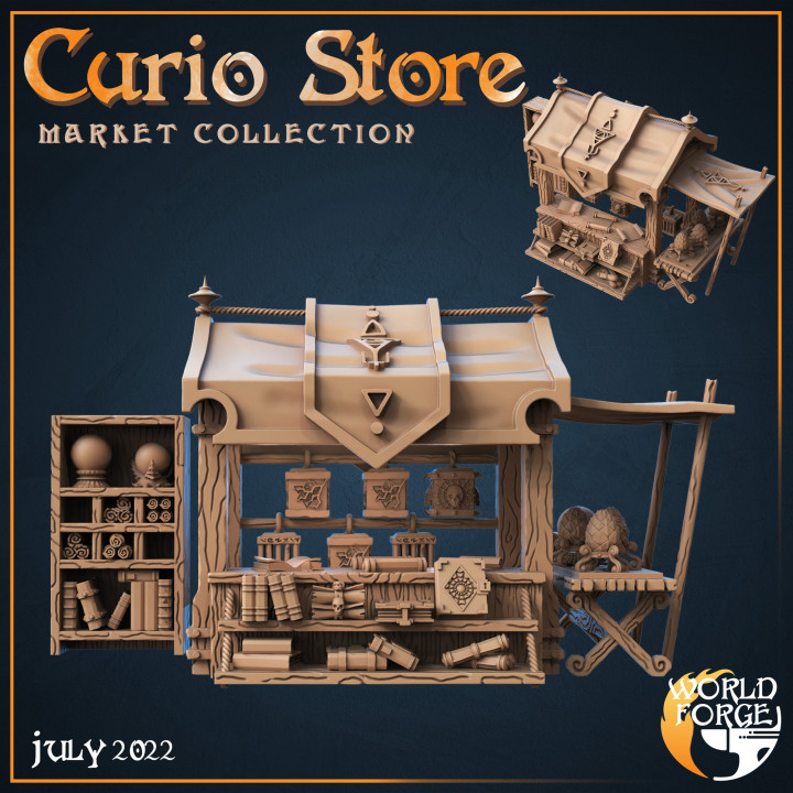 Curio Dealer Market Stall image