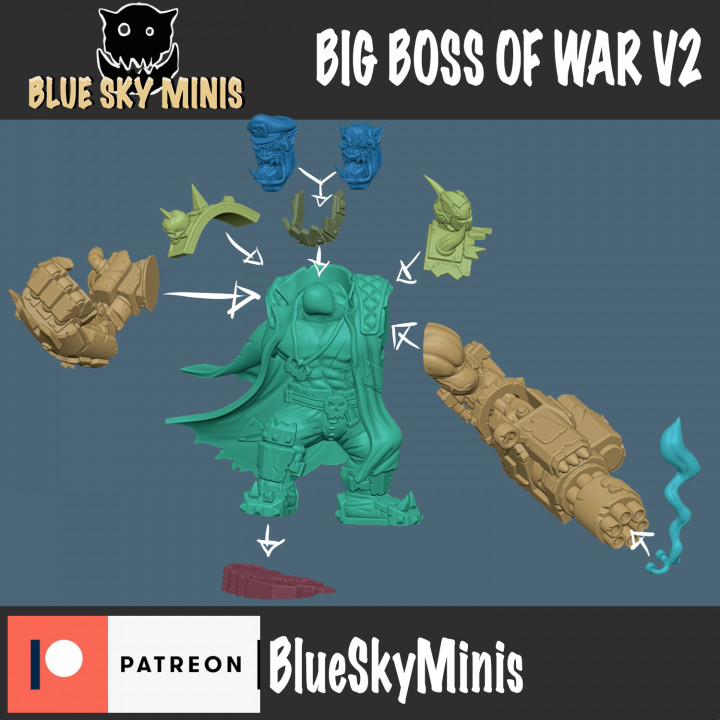 Big Boss of War V2 image