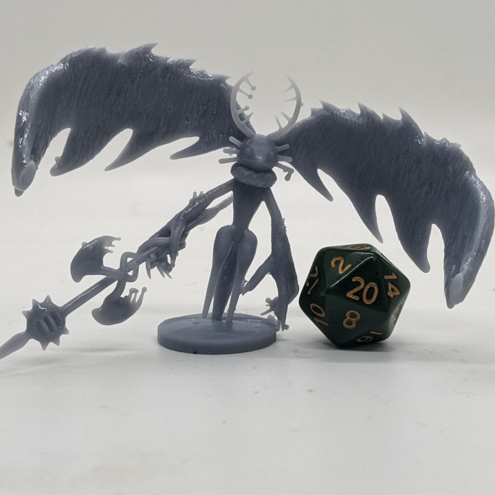 Kirby inspired, Fecto Elfilis, Tabletop DnD miniature image