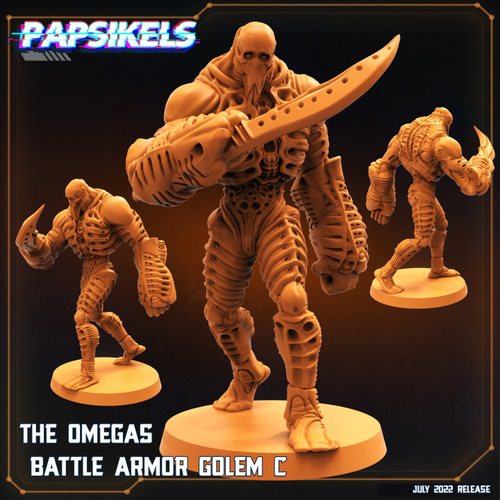 OMEGA ARMOR GOLEM - C