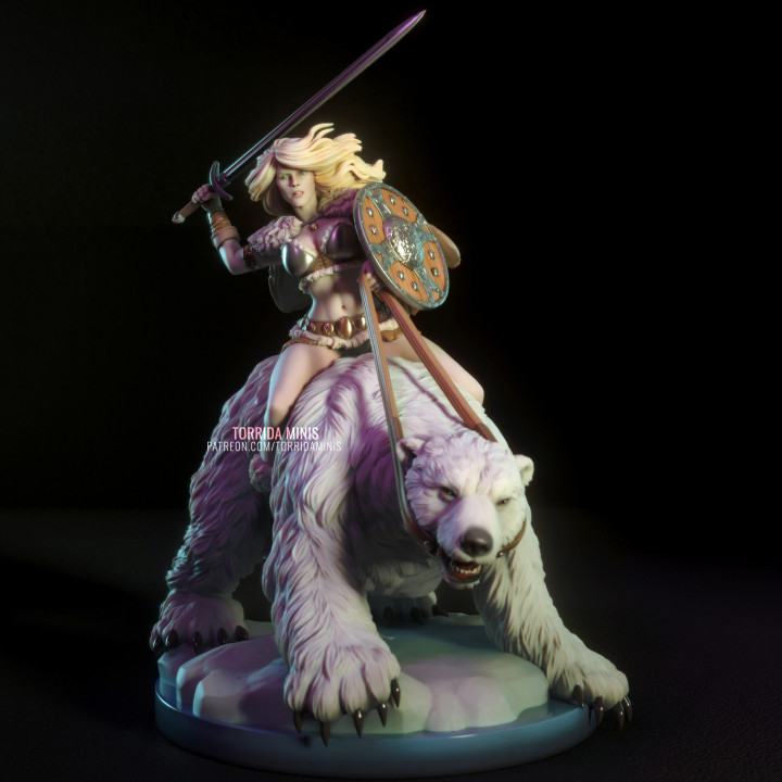 Hilde - Polar bear barbarian image