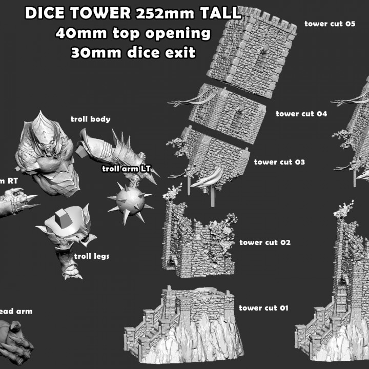 Troll Dice Tower image