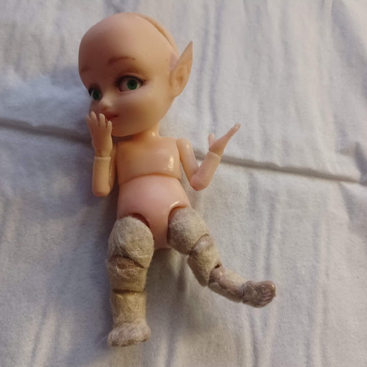 fox leg and feet mods for Dory by LegrandDoll image