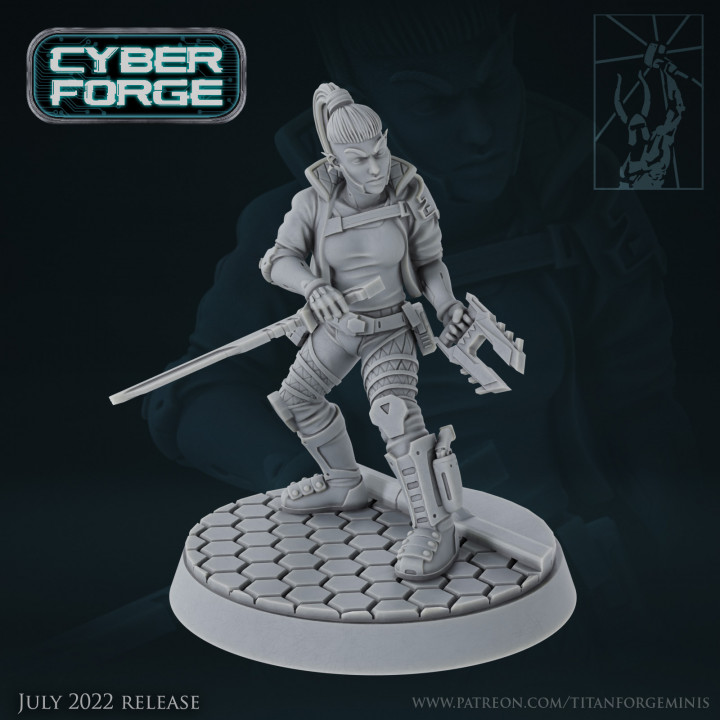Cyber Forge Anniversary Route 77 Guizel Red