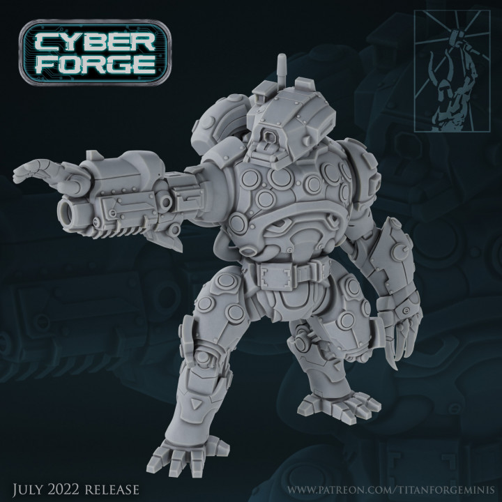 Cyber Forge Anniversary Route 77 Chromblaster image