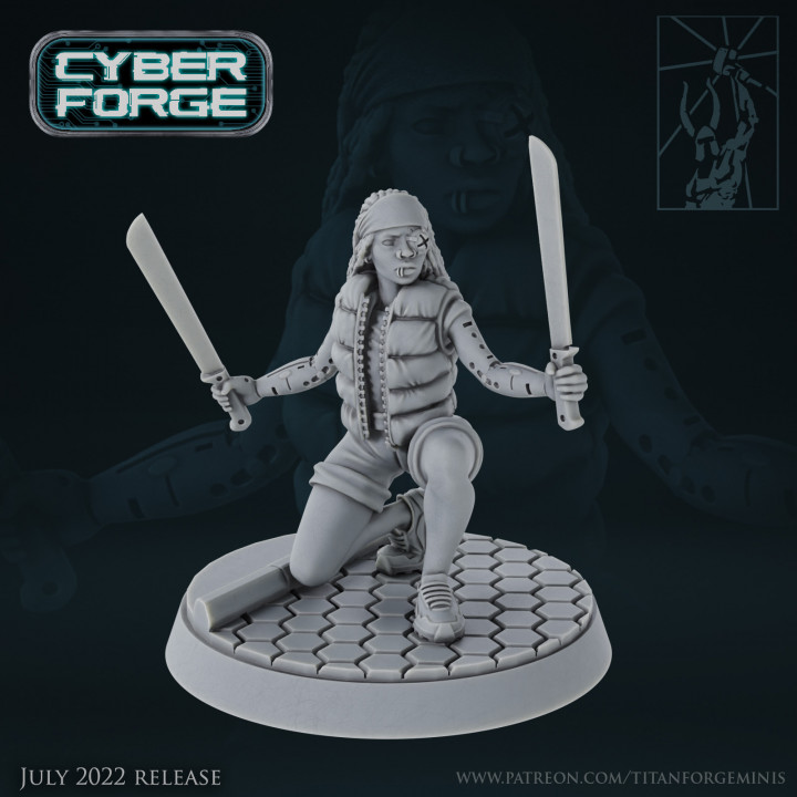 Cyber Forge Anniversary Route 77 Mandy Boo