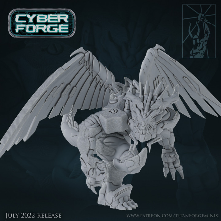 Cyber Forge Anniversary Route 77 Warp Dragon image