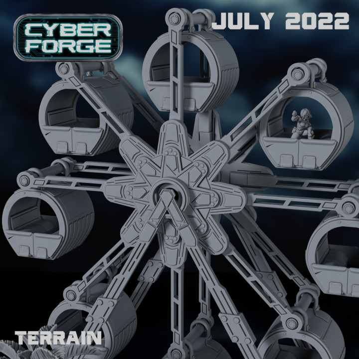 Cyber Forge Anniversary Route 77 Terrain image
