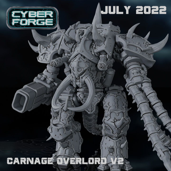 Cyber Forge Anniversary Route 77 Carnage Overlord image