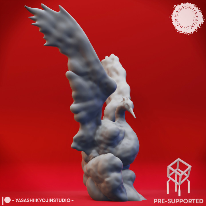 Air Elemental - Tabletop Miniature (Pre-Supported) image