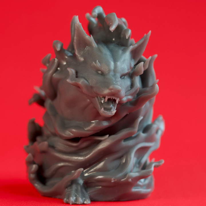Fire Elemental - Tabletop Miniature (Pre-Supported) image