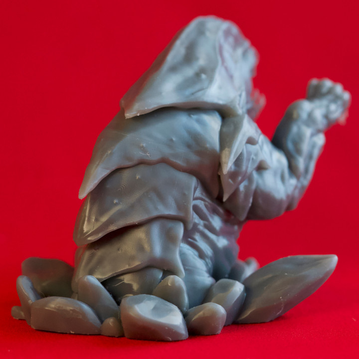 Bursting Bulette - Book of Beasts - Tabletop Miniature (Pre-Supported) image