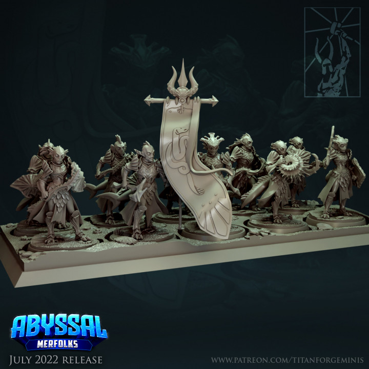 Abyssal Merfolks Tide Warriors image