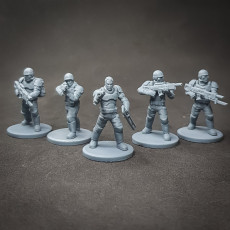 Picture of print of Guard Infantry military T SCNs