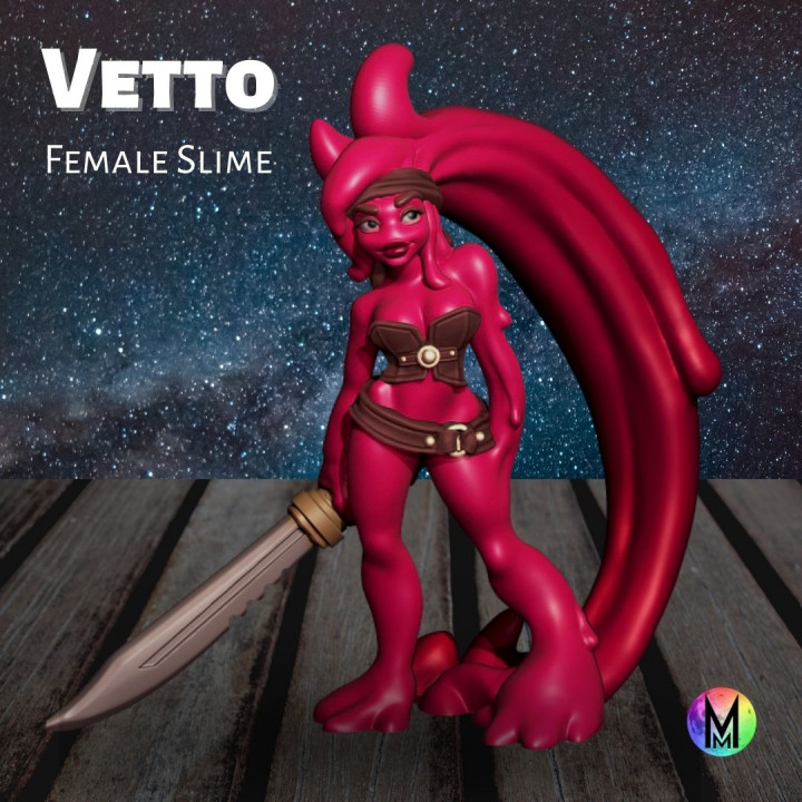 Plasmoid - Vetto the slime girl (or plasmoid) image
