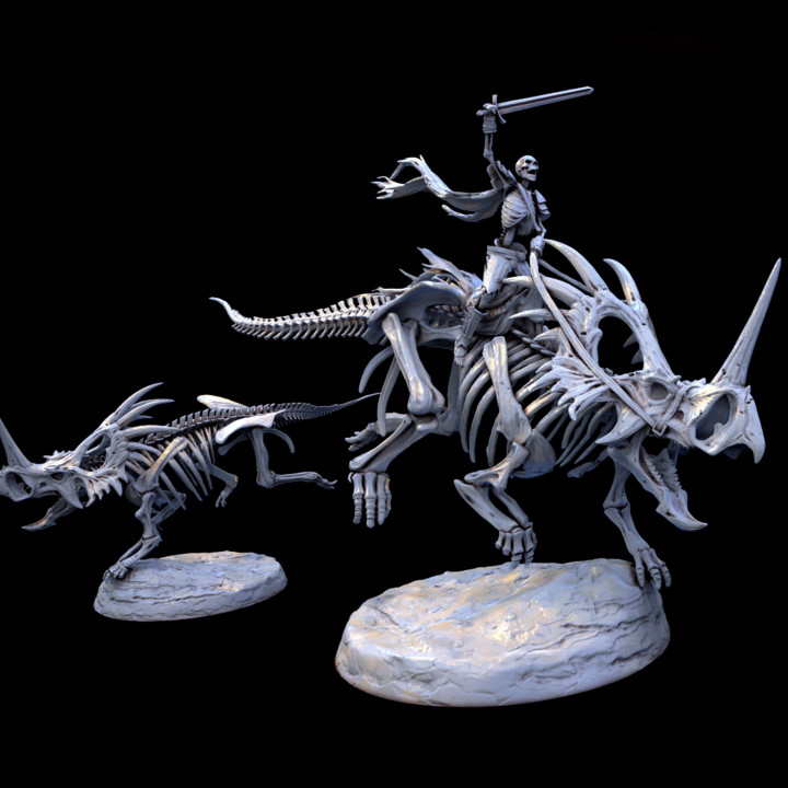 Morty and the necratops (pose 1 of 2) image
