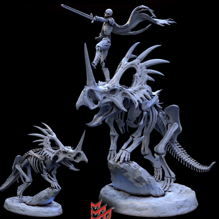 Morty and the necratops (pose 2 of 2) image