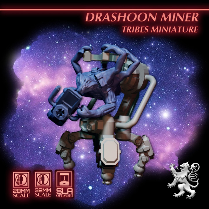Drashoon Miner - Tribes Miniature image