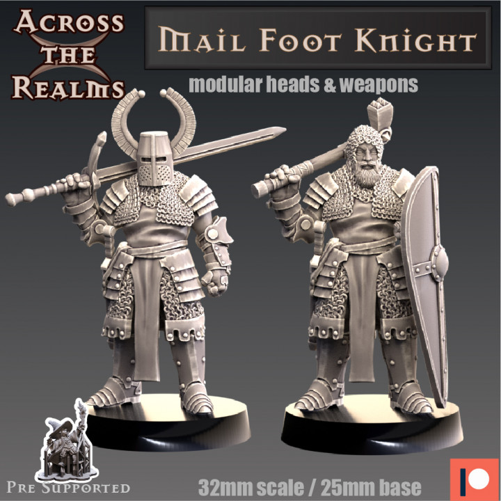 Mail Foot Knight