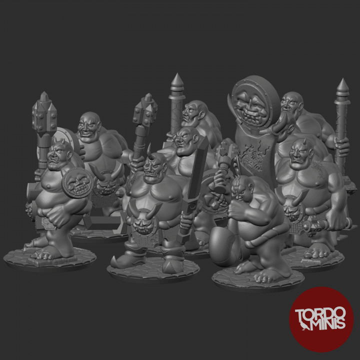 Dragon Dynasty: Ogre Squad (10mm)