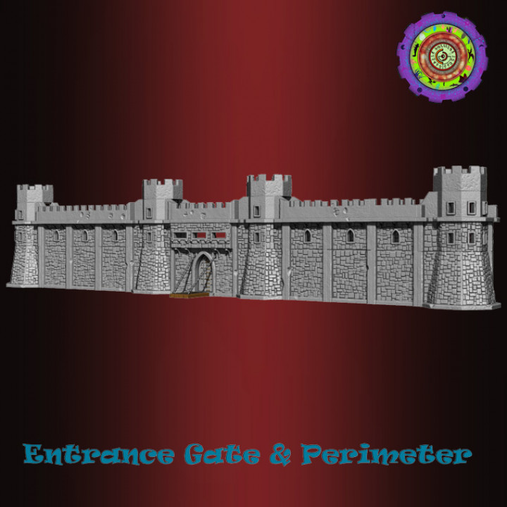 Modular Entrance Gate and Perimeter image