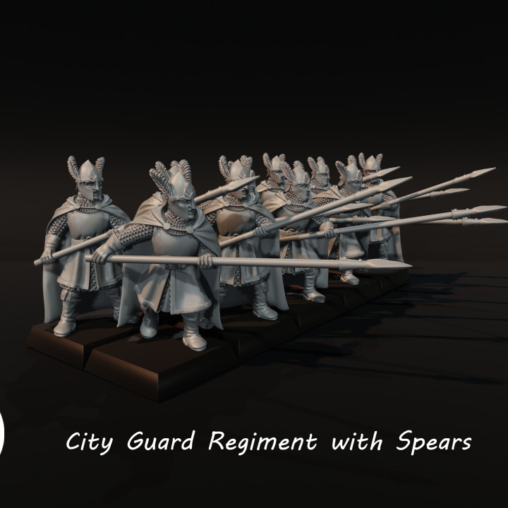City Guard With Spears image