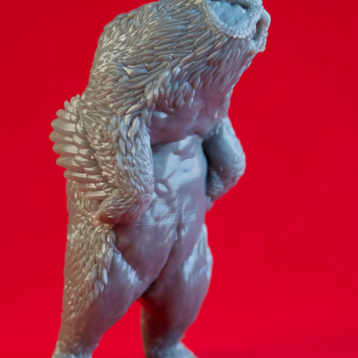 Rearing Owlbear - Book of Beasts - Tabletop Miniature (Pre-Supported) image