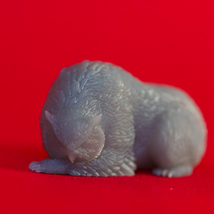 Sleeping Owlbear - Book of Beasts - Tabletop Miniature (Pre-Supported)