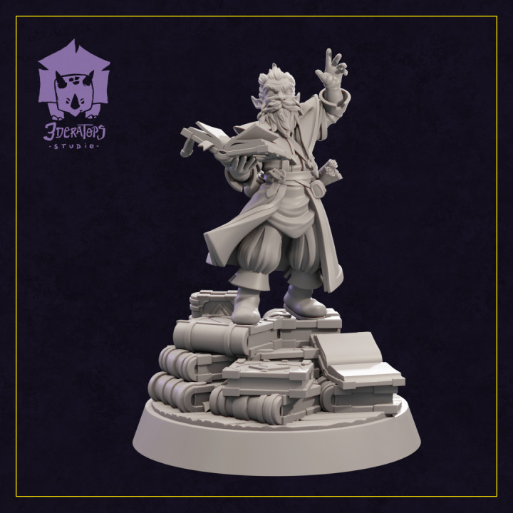Galnick Manastorm - Gnome Wizard's Cover