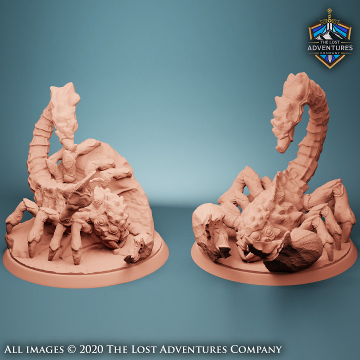 Giant Scorpions (Set of 2) (Pre-Supported) image