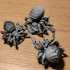 Giant Spiders (Set of 3) (Pre-Supported) print image