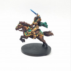 Picture of print of Royal Guard Captain - Imani Kingsguard (Pre-Supported)