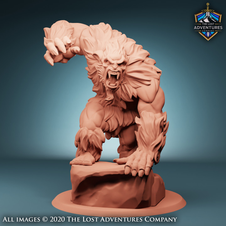 Yeti Abomination - Gorvo the Howler (Pre-Supported) image