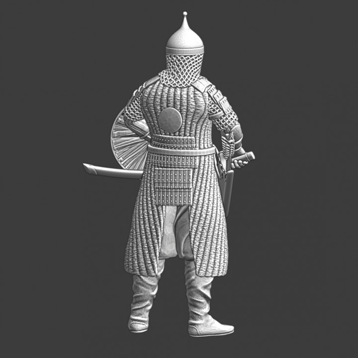 Medieval Eastern Steppe warrior - dismounted image