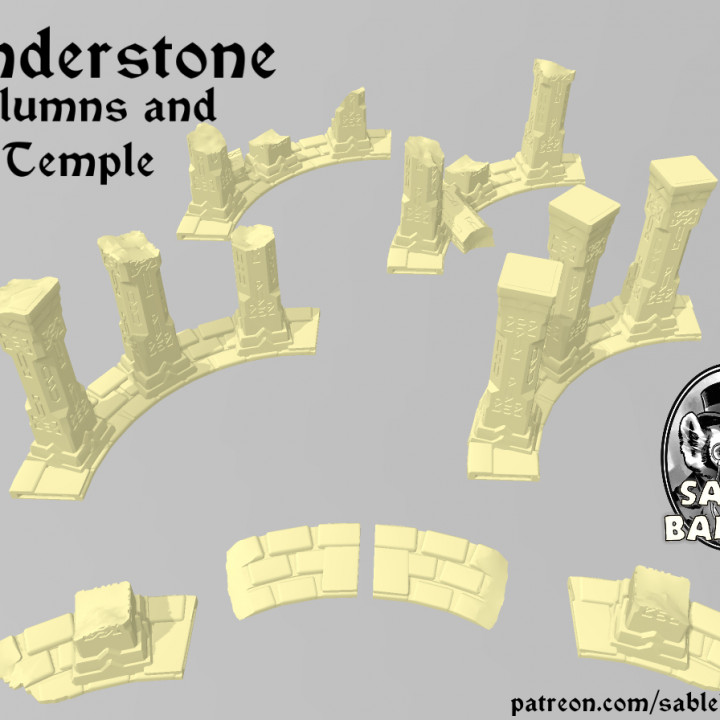 Understone Columns and Temple Expanded