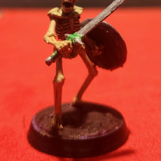 Picture of print of Skeleton Swordsmen Bare