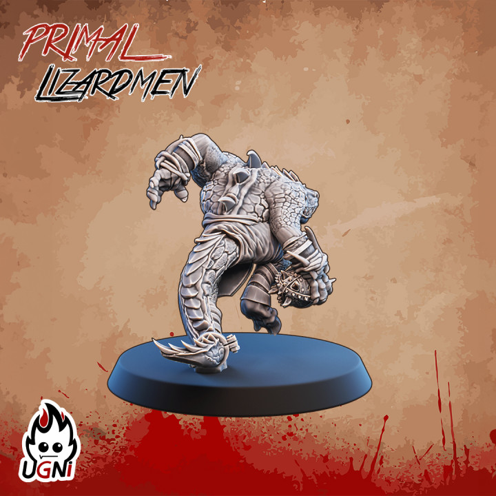 Saurus Blocker #2 - Lizardmen Team image
