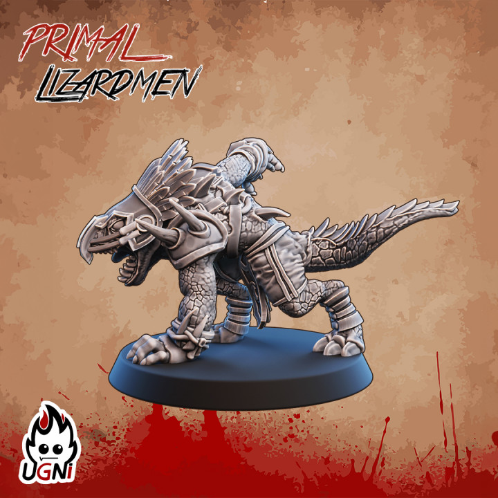 Saurus Blocker #4 - Lizardmen Team image