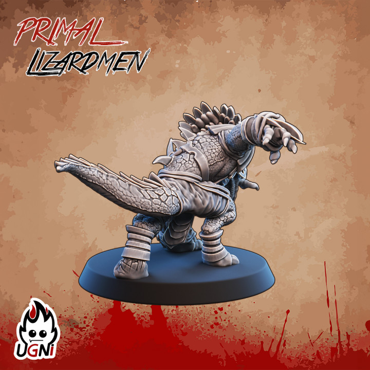 Saurus Blocker #4 - Lizardmen Team