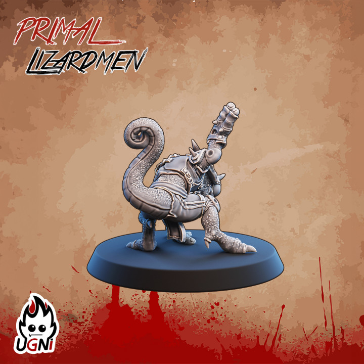 Chameleon Skink #2 - Lizardmen Team