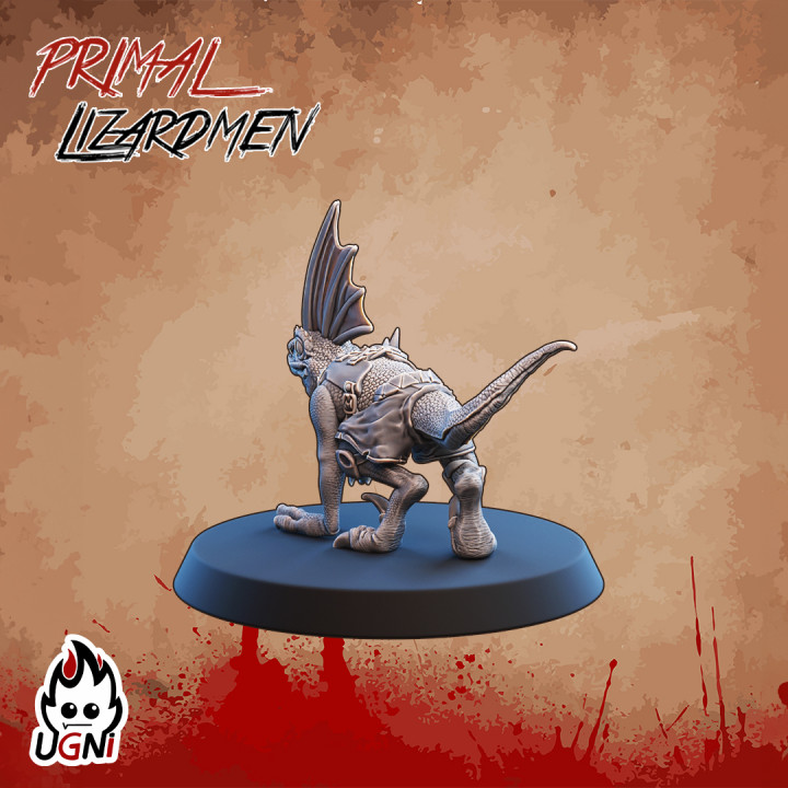 Skink Runner #2 - Lizardmen Team image