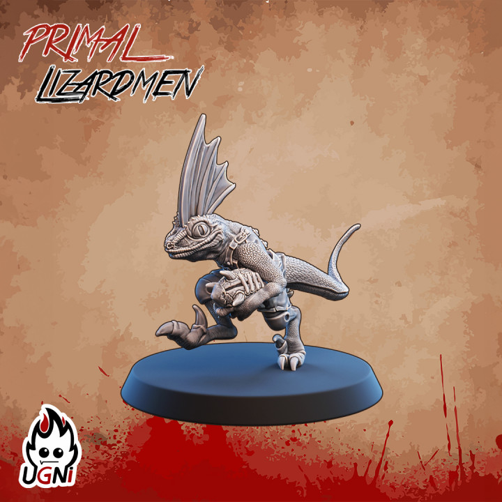 Skink Runner #3 - Lizardmen Team image