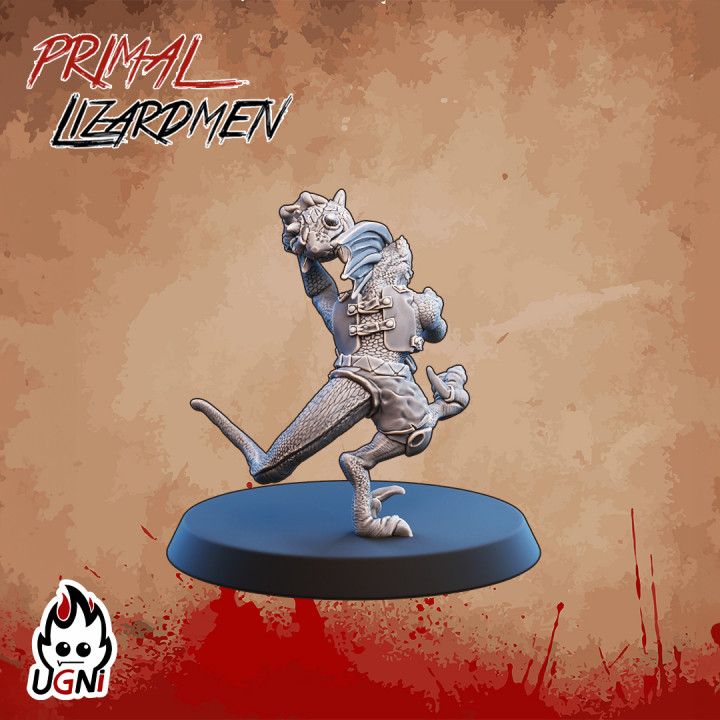 Skink Runner #4 - Lizardmen Team image