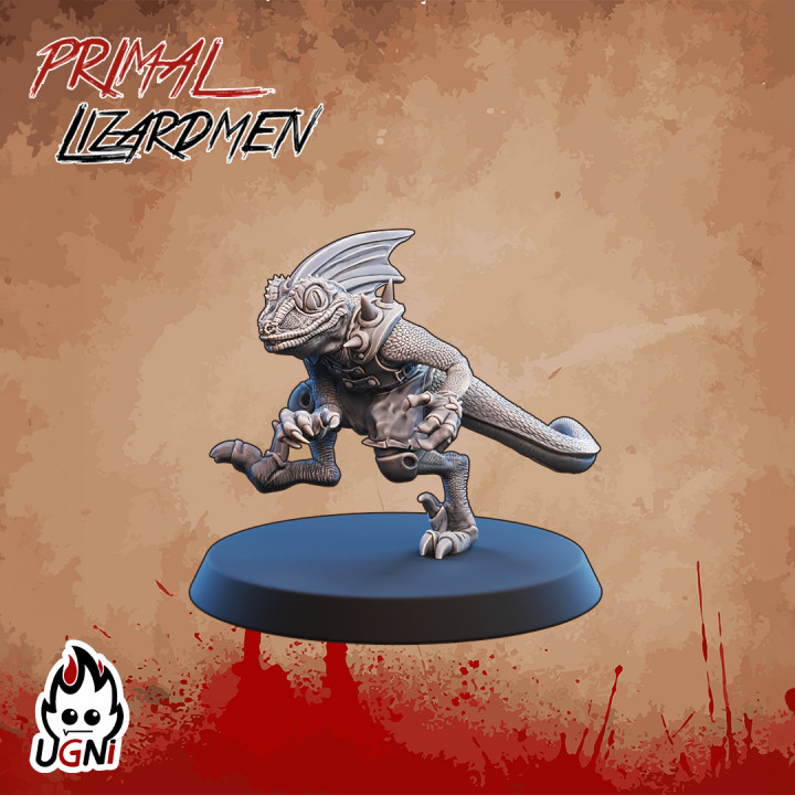 Skink Runner #5 - Lizardmen Team image