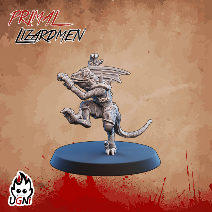 Skink Runner #6 - Lizardmen Team image