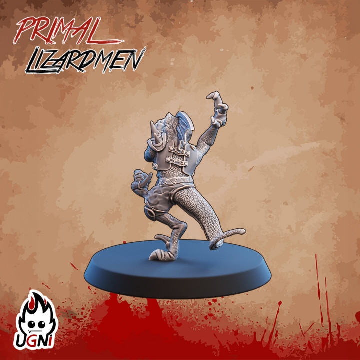 Skink Runner #6 - Lizardmen Team